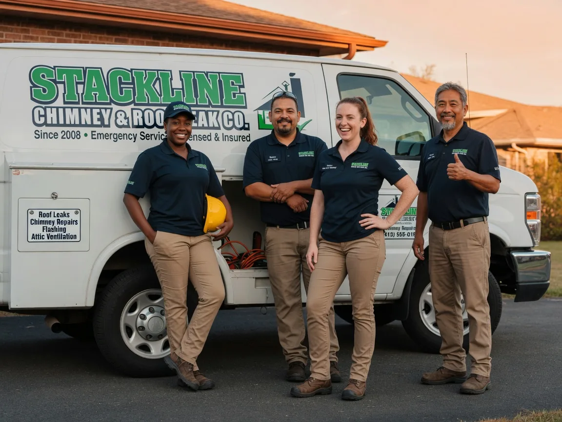 Chimney flashing repair company in Anderson, CA